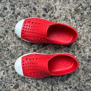 Kids Native Shoes - Jefferson - Red Size C11